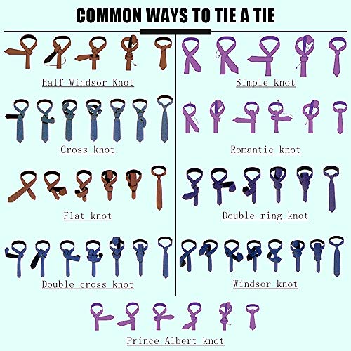 YOFASEN Set di Cravatte da Uomo - Cravatta da Uomo...