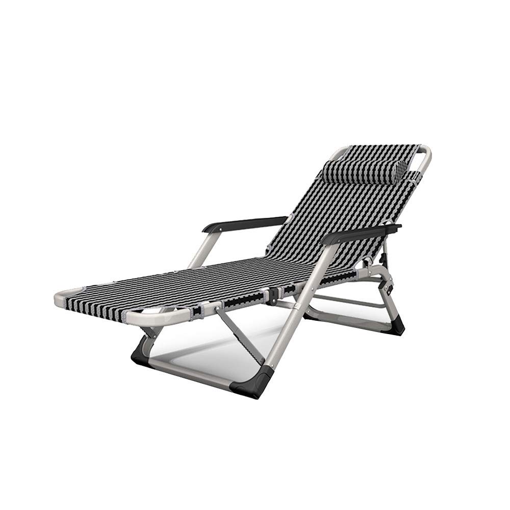 Chaise pliante et fauteuil inclinable multi-engrenage pour bureau et balcon ZXQZ
