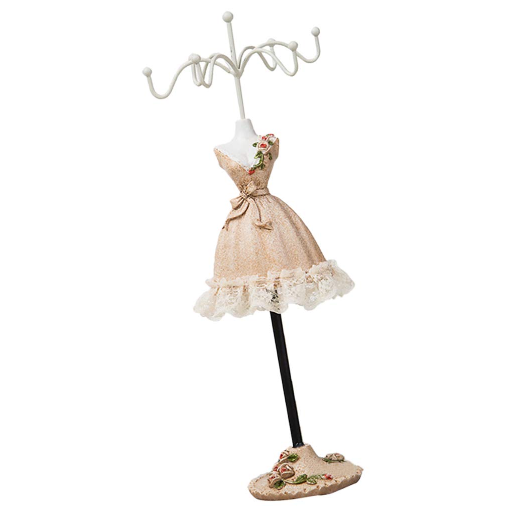 Amazon.co.jp: ドレス型ジュエリースタンド 回転式 インテリア装飾