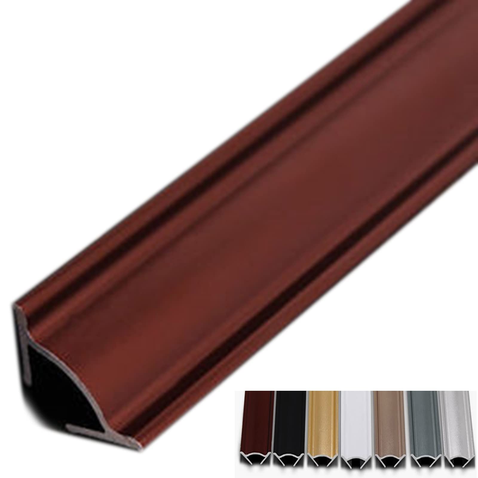 WAIZHIUA Canalina Per Cavi 3 M, Autoadesiva, Flessibile, Semicircolare, Per Nascondere 2 Cavi, Facile Da Tagliare, Mini Canali Per Fili Sul Pavimento, Bianco