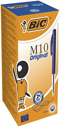 BIC M10 Original Ballpoint Pens Black 50 Box