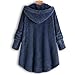 riou Mujer Sudadera con Capucha para Mujer tamaño Grande suéter para Mujer...