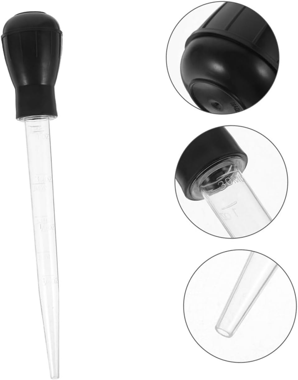 4pcs Meat Baster for Basting Grilling Application Tool Efficient Marinade Injector for Bbq Cooking Reduces Smoke Waste