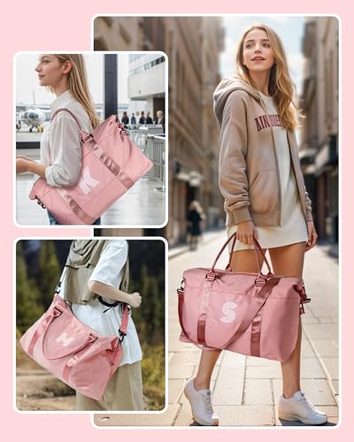 Personalized Weekend Bag + Personalized Travel Duffel Bag, Gift for Her4