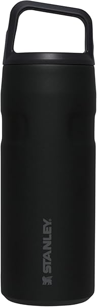 Stanley IceFlow Cap and Carry Water Bottle | Wide Mouth Twist Lid | Lightweight & Leakproof for Travel & Sports | Insulated Stainless Steel | BPA-Free