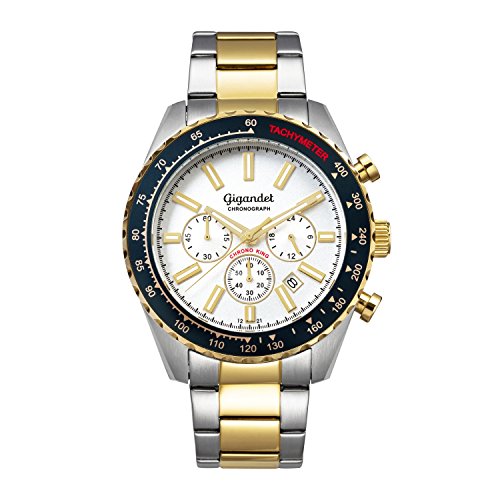 Montre homme Gigandet quartz japonais en acier inoxydable chic
