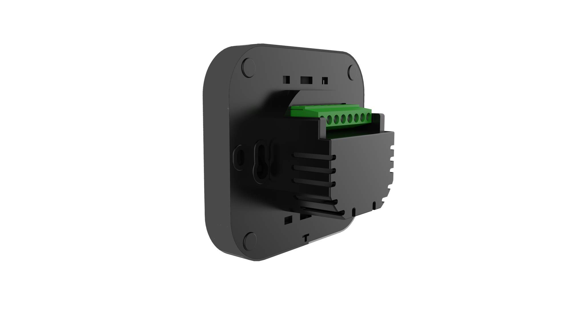 Calefacción eléctrica por suelo radiante (150 W, WiFi, tecnología TWIN, tamaño: 12 m²), termostato: negro