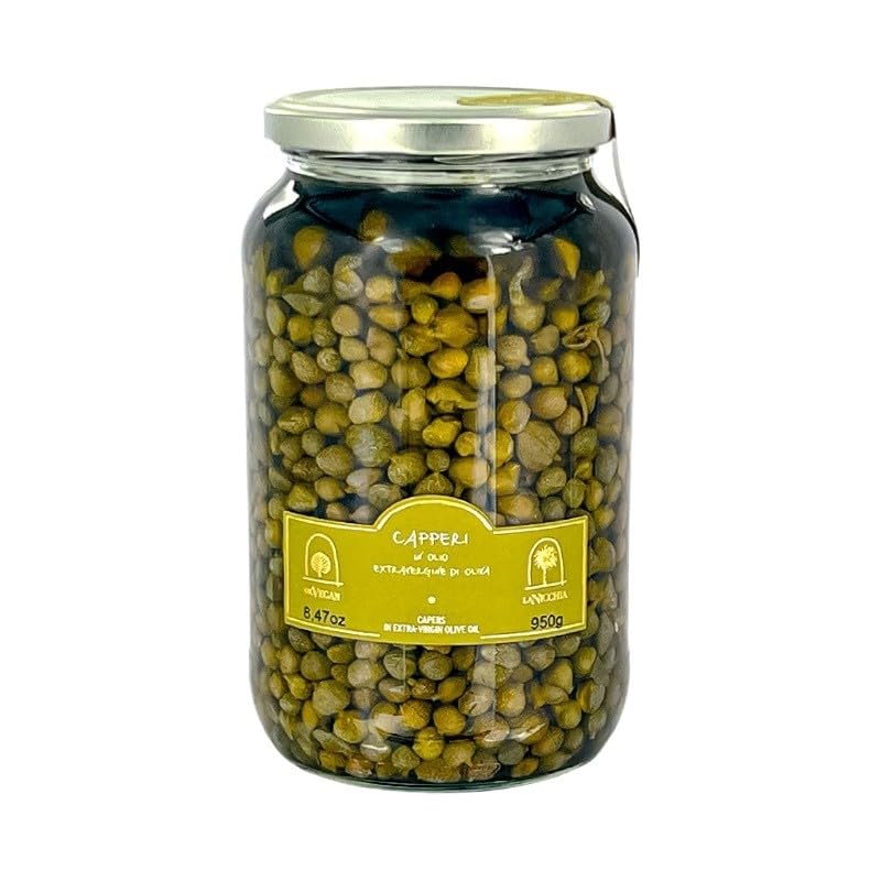 Alcaparras de Pantelleria en Aceite de Oliva Virgen Extra - Horeca