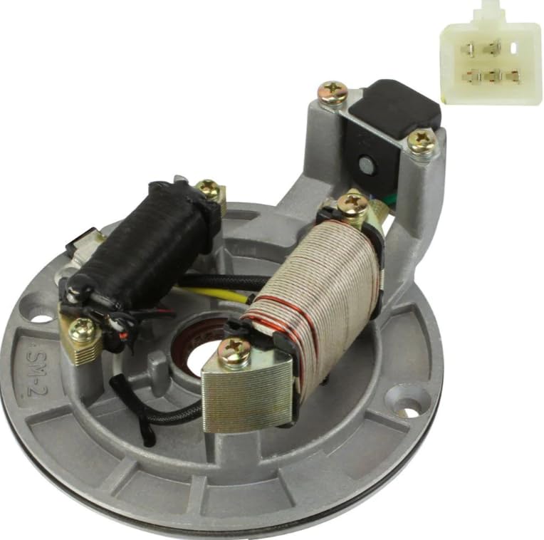 MRS Stator Magneto 2 Coil 5 Wire for TAOTAO 125cc DB17 DIRT PIT BIKE & Apollo 110cc 125cc 140cc DIRT PIT BIKE DB 007 DB X5 X7
