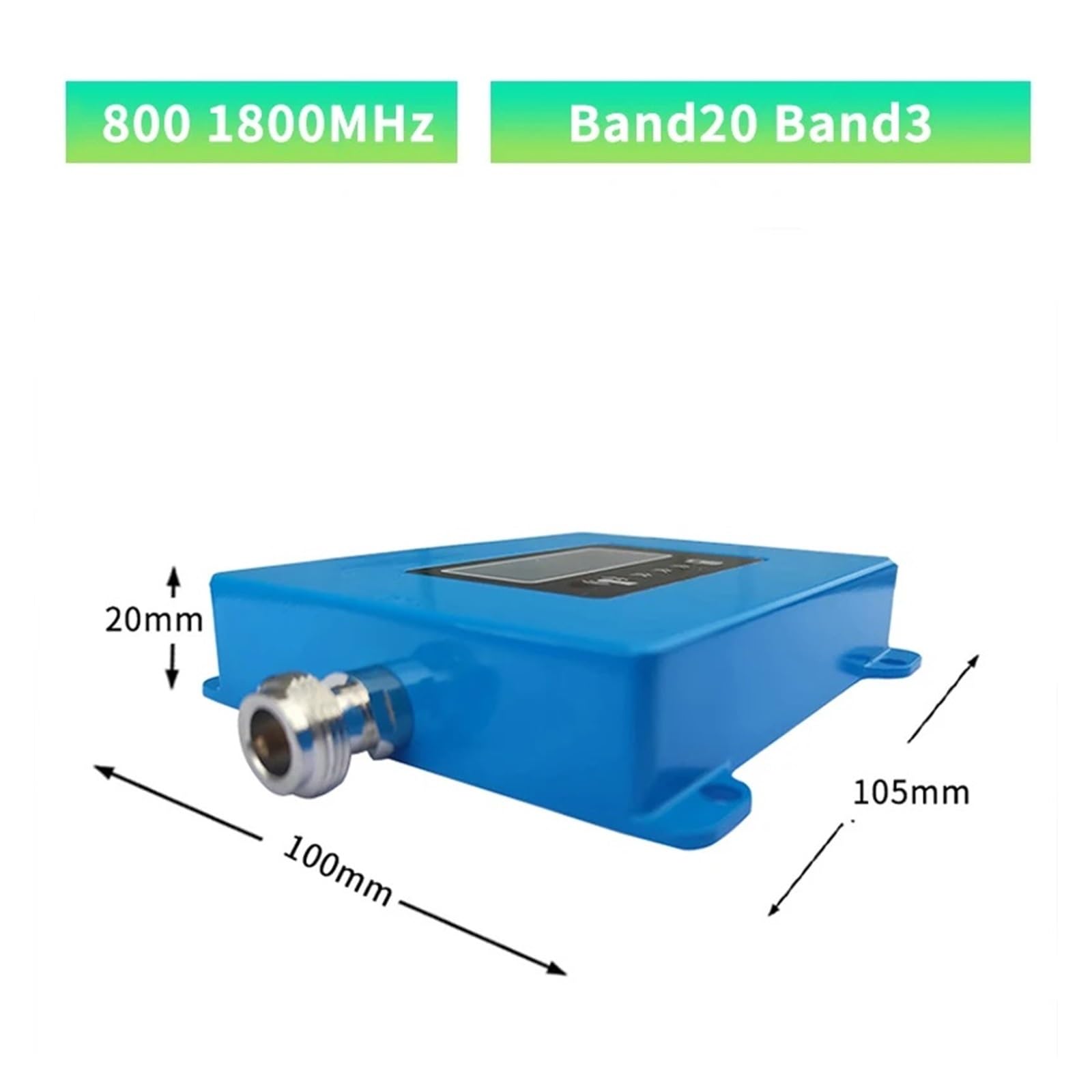 Wzmacniacz Sygnału 800 900 1800 2100 2600 Mhz 2G 3G 4G LTE Pasmo GSM 1 3 5 7 8 20 Szerszy zasięg(2600MHz)