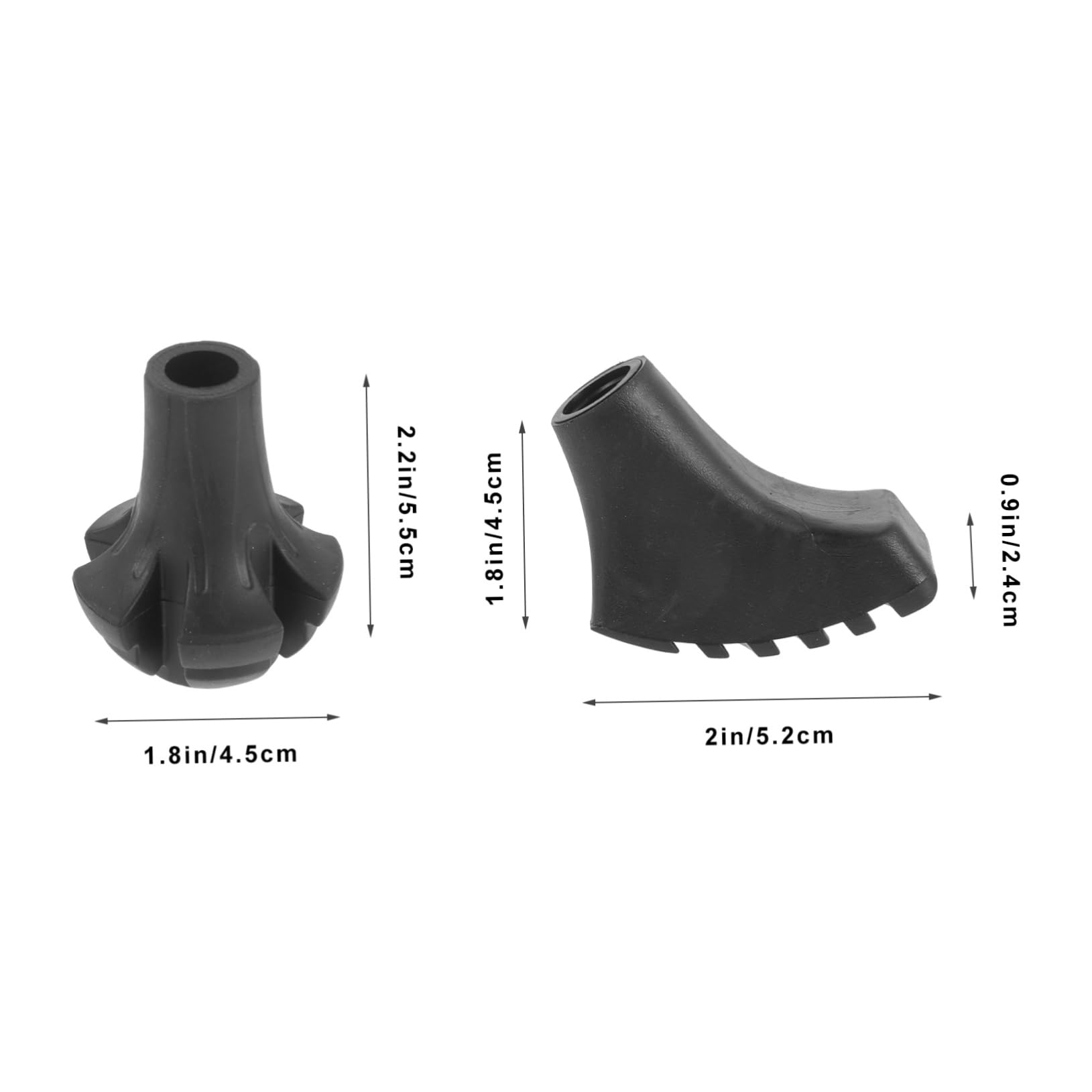 Supvox Trekkingstockpolster Krückenpolster Für Die Achselhöhlen Unterlage Sitzstangen Krückenpolsterung Tipps Zum Austausch Von Trekkingstöcken Wanderstöcke Griffe Black Gummi 5st