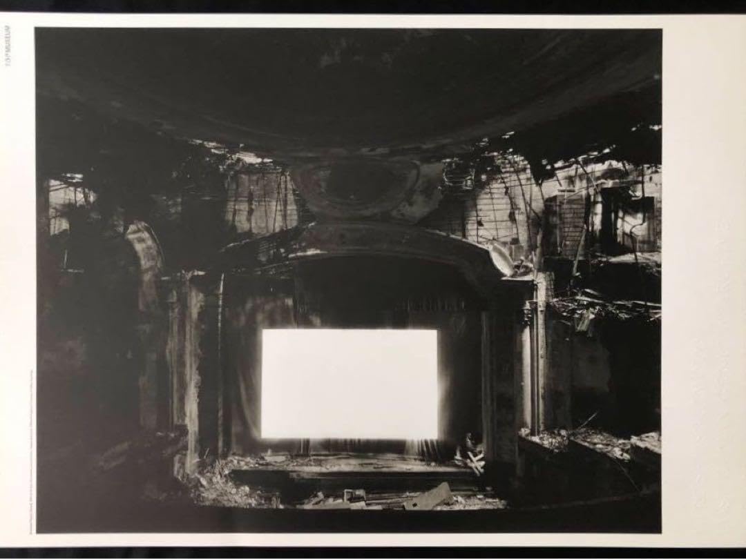 未開封新品　杉本博司　パラマウントシアター、ニューアーク 2015限定版ポスター 杉本博司 パラマウントシアター、ニューアーク 2015限定版