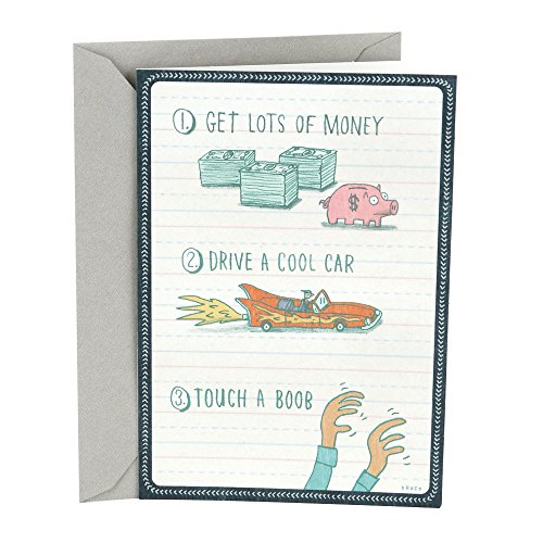 Hallmark Shoebox Funny Birthday Card (Wish List)