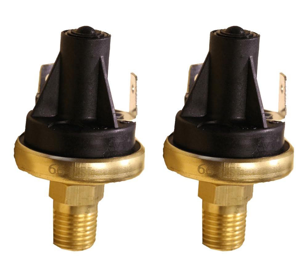 Mytee Products 2 Pk Heavy Duty Screw-on Air Brake Pressure Sensor - Replaces 80685, Paccar Parts 80685V, KW-80685