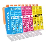 Facile à installer : nos cartouches avec la dernière technologie de puce sont immédiatement reconnues par votre imprimante après l'installation. assurer la collaboration entre la cartouche et l'imprimante, obtenir une reconnaissance rapide et protéger l'imprimante contre les dommages.