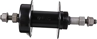 INOOMP 1 peça Cubos de rolamento de cubo de bicicleta cubos de freio de disco de bicicleta cubo de bicicleta de estrada acessórios de bicicleta de montanha preto ferramenta de cubo de bicicleta 32 furos MTB Hub de bicicleta freio peças de cubo de bicicleta de metal