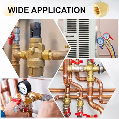 Kit capuchon évasé en laiton pour rénovation climatisation et pompe à chaleur