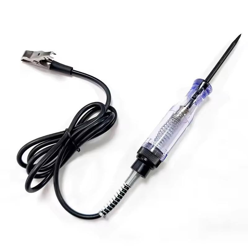 A AND S TOOL® DC 6V-24V Alligator Clip Probe Light Systemcar Test Pen Car Electric Circuit Voltage Tester Diagnostic Pen