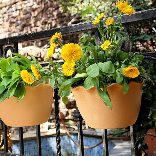 Pot de fleurs suspendu jardin extérieur et balcon moderne