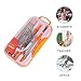 TEHAUX 1sets Geometry Drawing Tool Set Compasses Kit for Students Includes Ruler Geometry Tools for Classroom Use Lightweight Portable Math Supplies