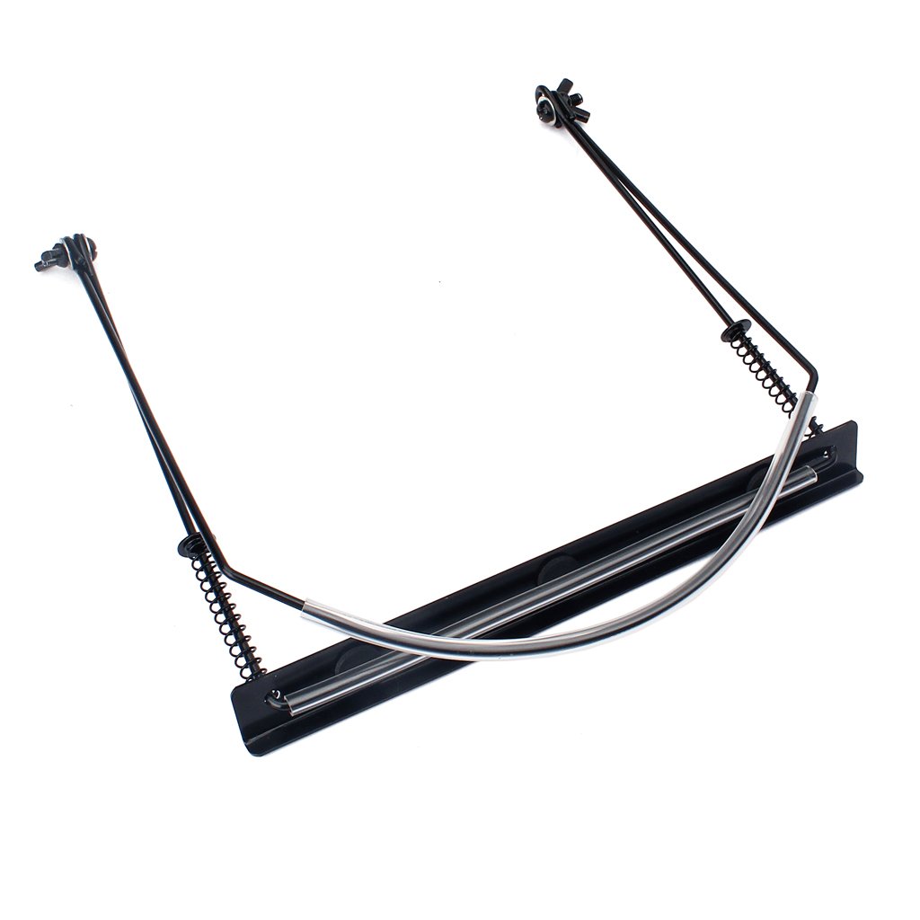 Alnicov Supporto per armonica Supporto per collo Supporto per armoniche a 24 fori Nero