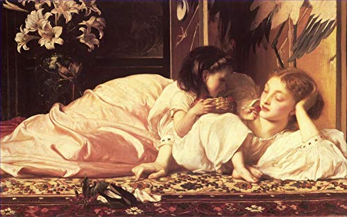 Peinture à l'huile célèbre Mère et enfant fille célèbre l'amour maternel