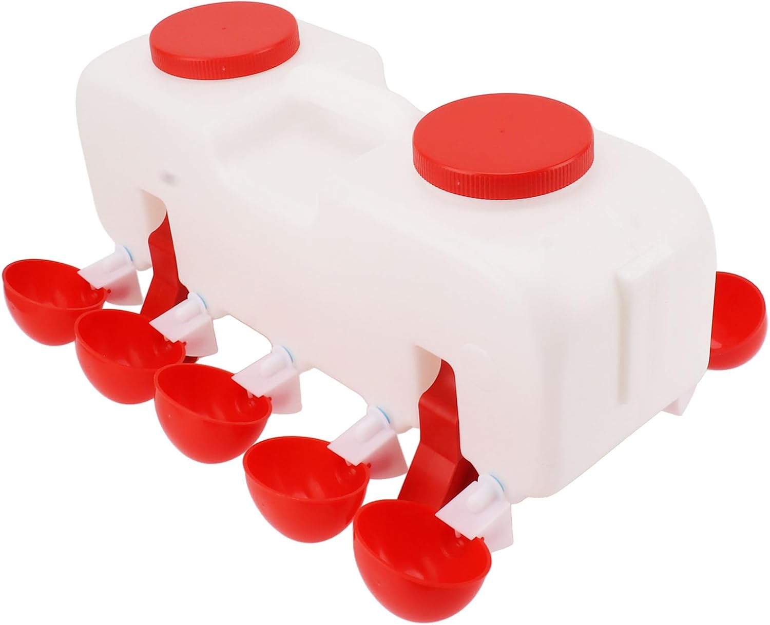 10L Chicken Waterer Semi Automatic Poultry Water Feeder Chicken Coop Accessories for Ducks Goose