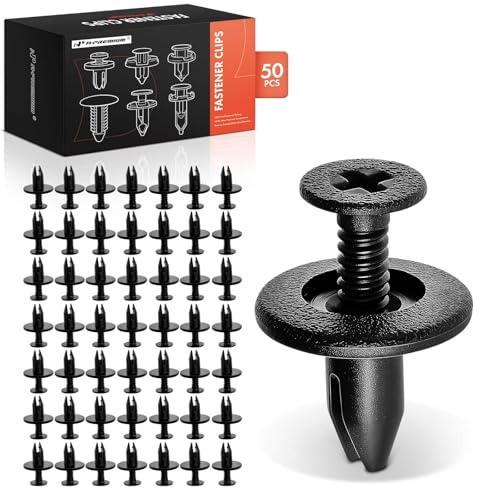 Grapas y clips de retención para Ford Fusion, Focus y Escape, tornillos de nailon