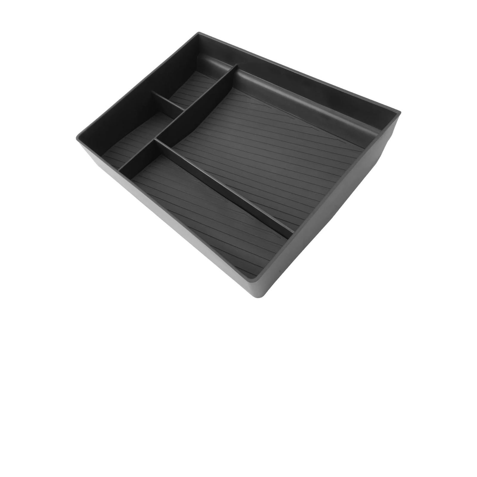 AHRPKAMERD Centre Console Organiser Tray For Dacia For Sandero For Stepway 2025 For 3 For III Car Central Console Storage Box Auto Armrest Storage Box(2)