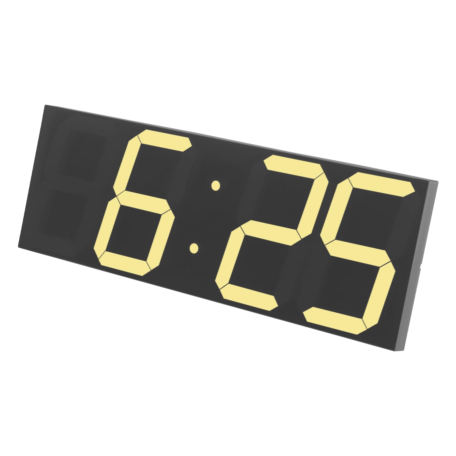 Reloj despertador inteligente para pared, reloj digital LED, reloj de pared con hora, fecha, temperatura, mesita de noche, reloj, función de memoria, reloj de mesa, 4 módulos de memoria, relojes de