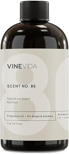 Miniatura 918 de VINEVIDA [4 onzas] Aceite de fragancia de madera de teca de caoba para fabricación de velas y fabricación de jabón, aromas de velas prémium para