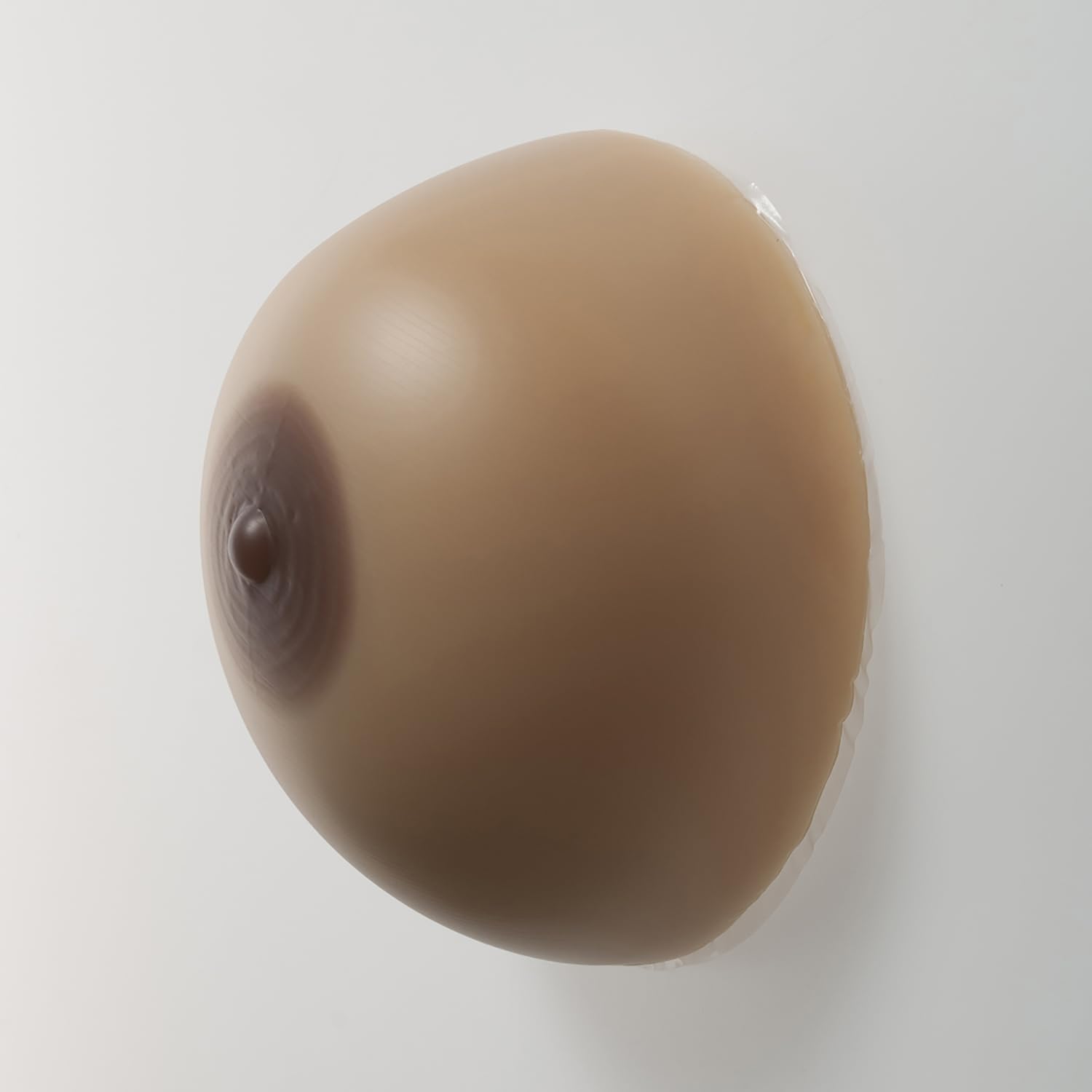 Adhesivo Mama de Silicona Sujetán Invisible Reutilizable Tetas Falsas Sin Correa Sin Dorso para Mujeres Transgénero,Mastectomía,Vestidos transversales - Un par(D Cup, Suntan)