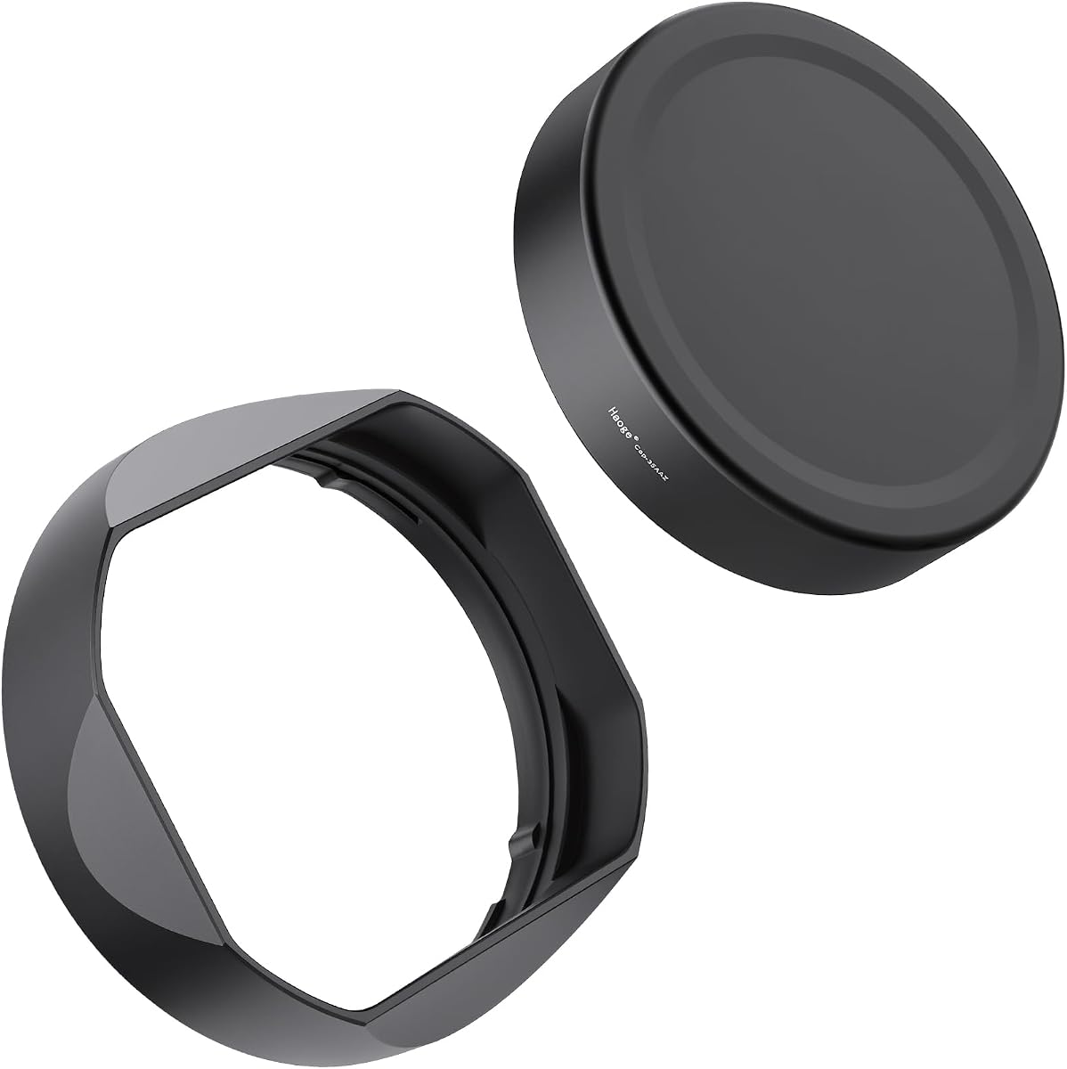 Haoge Parasol Cuadrado de Metal para Voigtlander APO-LANTHAR 50 mm 35 mm 28 F2 Asférico II para Nikon Accesorios para Lentes con Montura Z Bayoneta, con Tapa LH-35AAZ+Cap-35AAZ