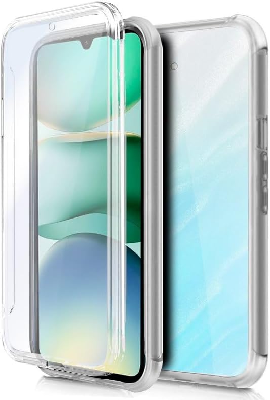 Cool 3D Silicone Case for Xiaomi Redmi A5 (Transparent Front + Back)
