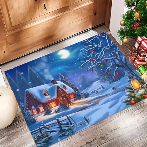 �N���X�}�X�̖�̃V�[�� �h�A�}�b�g �����p ����\ �y�b�g�p�}�b�g ����~�ߕt�� ���փ}�b�g ���z���� �t�����g�h�A�}�b�g ���S�n�̗ǂ��R�e�[�W �L�b�`�� �o�X���[�� �_�[�N�u���[ 50 x 80 cm