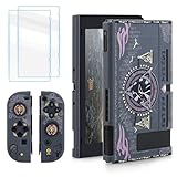 nintendo switch spiele zelda 2019 Compatible avec la base : le boîtier tout inclus peut être mis dans la station d'accueil sans démonter, le design 3 en 1 facilite le retrait du grip, et le bouton de retrait est facile à presser, vous pouvez profiter du jeu à tout moment.