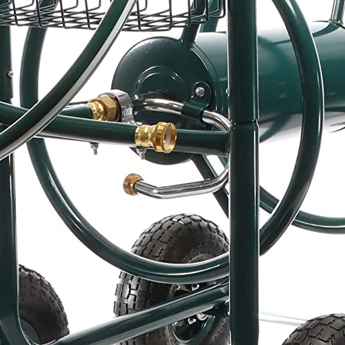 Schlauchwagen ohne Schlauch für Gartenbewässerung von Wiltec