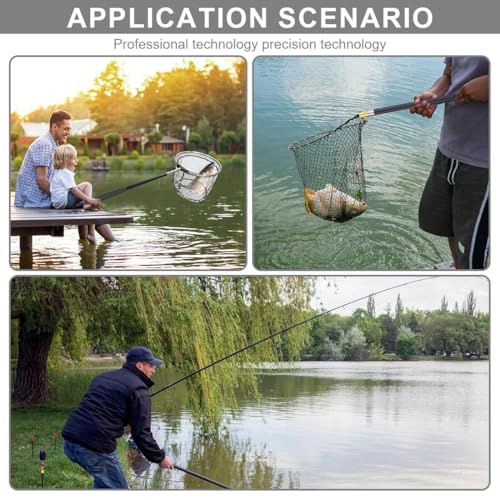 Bangbobi Schmetterlingsnetz und Fischkescher - 2er Set Teleskop Kescher aus Aluminium für Schmetterlinge, Vögel, Fische und mehr - Ausziehbar von 66 bis 172cm