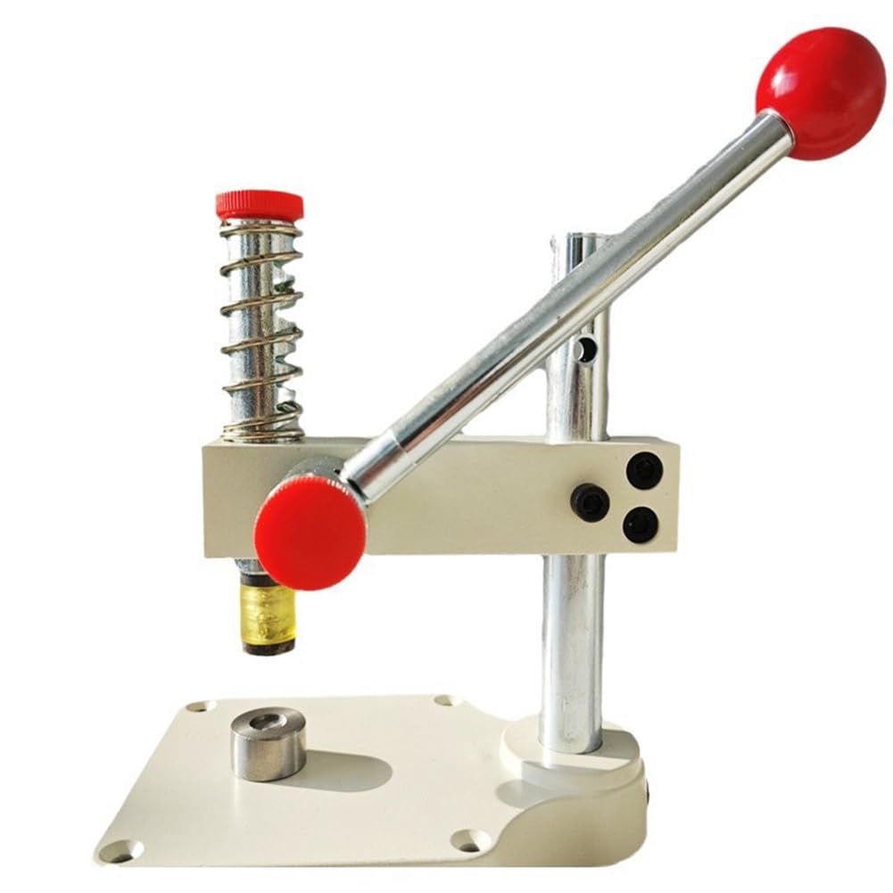 Machine rivets manuelle pour réussir facilement la pose de perles et boutons en tissu recouverts