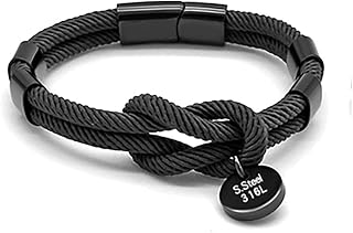 ZENSE - Verstellbares Armband mit Seemannsknotenkordel