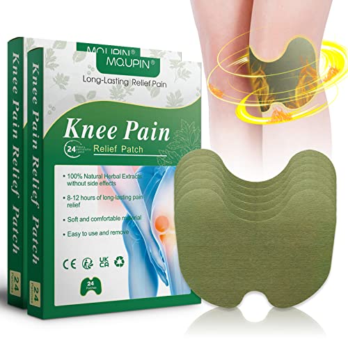 MQUPIN Patch Chauffant 48 Pcs,Patch Anti Douleur,Patch de soulagement de la Douleur au Genou, Idéal Pour Douleurs au Cou, Nuque, Epaules, Articulations, Courbatures (Pack 0f 48) Cover