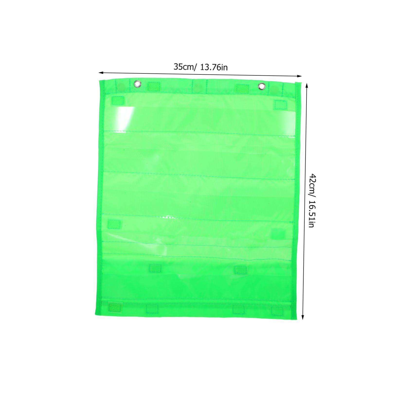 ARTIBETTER Wall Mounted Hanging Storage Organizer for Classroom Jobs and Daily Schedule Transparent Pocket Chart for Cards Documents and Supplies Versatile Wall File Holder for Office