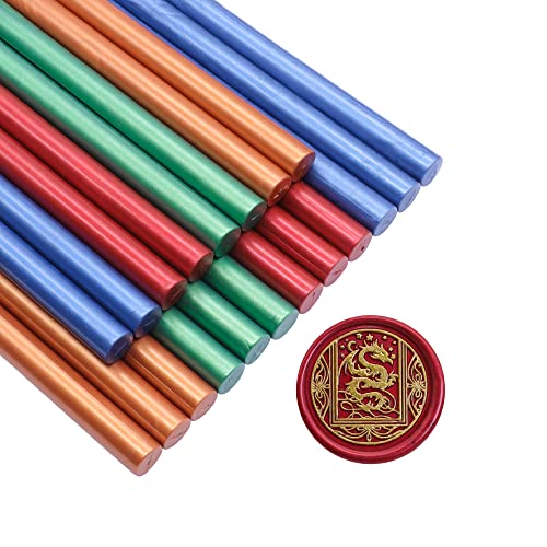 Bâtons de cire à cacheter SWANGSA pour faire des cachets sans suie ni brûlure