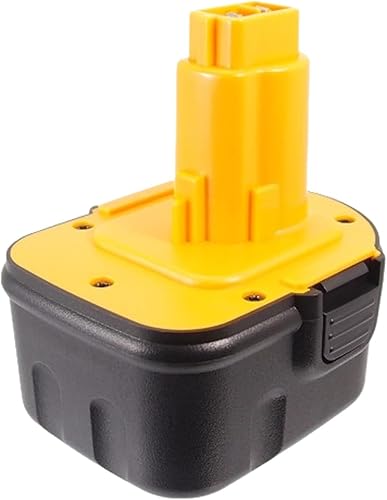 Compatible with DeWalt 2802K 2812B 2812K 2832K 2852B 2861K-2 2872B 2872K-2 2872KQ 2898B 2898K DC528 Flash Light DC540 DC540K DC542 DC542K DC612KA DC614KA 12V/3000mAh