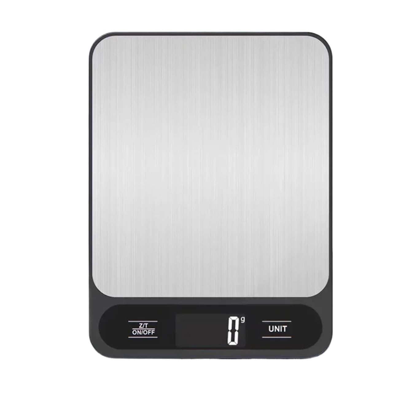 Electronic Scale, USB Digital Kitchen Scale 10Kg/1g Weighing Food Coffee Balance Smart Electronic Scales Weight Precision Grams,for Meal Prep, Baking and Cooking(USB Charging Black,5Kg)