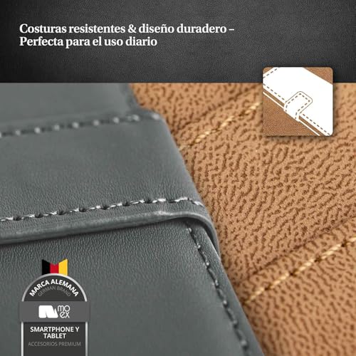 Funda Samsung Note10 Plus tipo libro moex con protección 360 y tarjetero 5