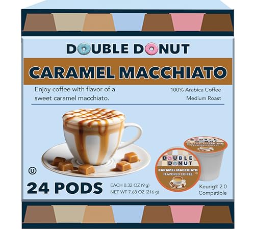 Double Donut Caramel Macchiato K-Cups 24-Count