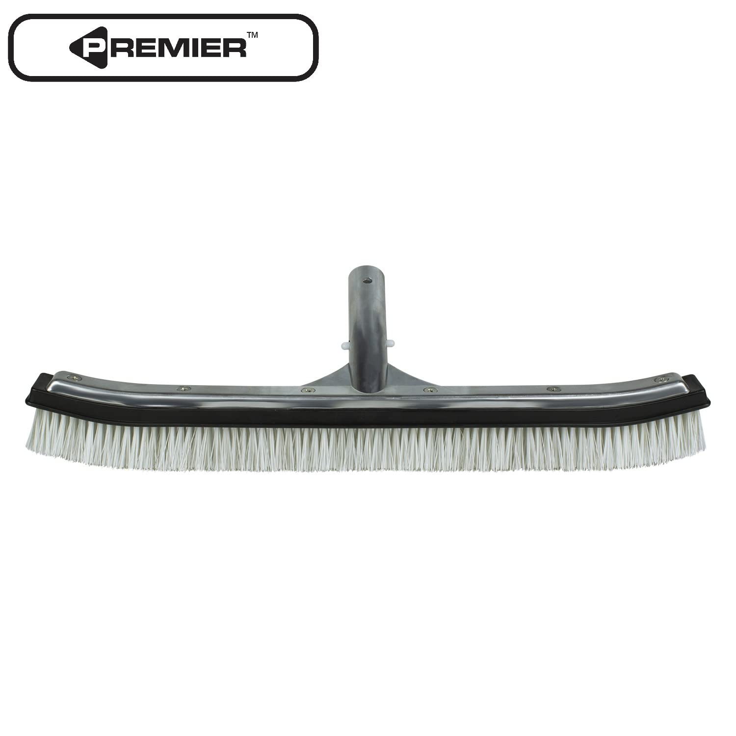 Poolmaster 20173 45,7 cm Aluminium-back Combo Brosse à poils – Premier Collection
