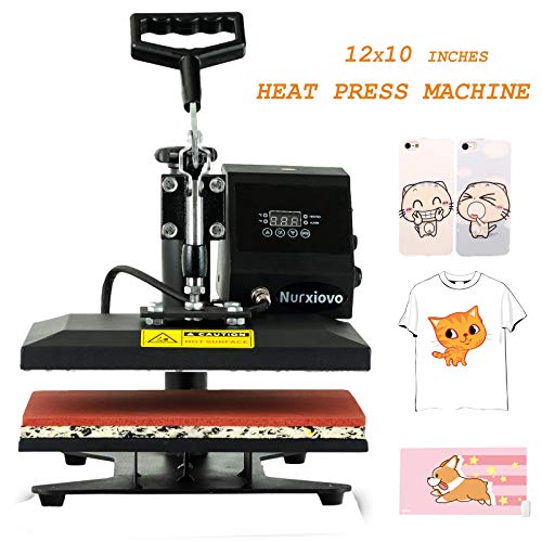 nurxiovo heat press machine 12x10