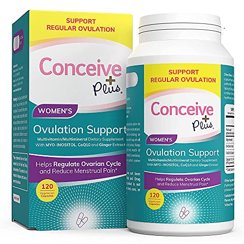 Conceive Plus Complete Fertility Bundle - Trying To Conceive Couples Kit Ttc Fertility Supplements And Sperm Friendly Lubricants #TOP3